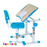 Комплект детская парта + стул Fun Desk Piccolino II синий