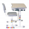 Комплект детская парта + стул Fun Desk Piccolino серый