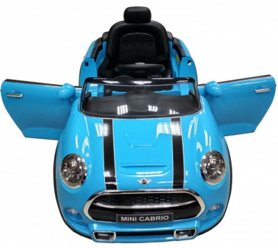 Электромобиль Chi Lok Bo Mini Cabrio F57 голубой