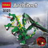 Конструктор Decool Architect - Зеленый дракон 3121