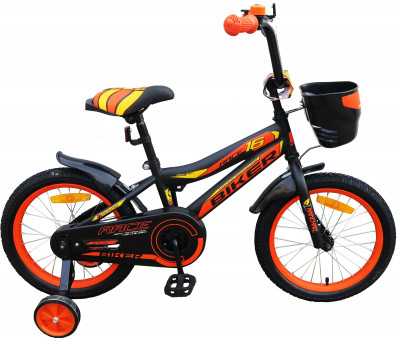 Детский велосипед Favorit Biker 20" черно-красный