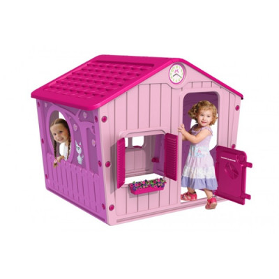 Детский игровой домик Starplast розовый